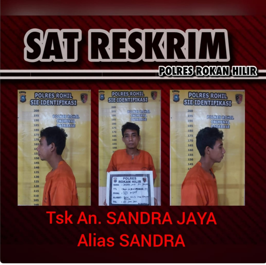 Tiga Pengangguran Curi Pipa Besi Filing Rig PT PHR