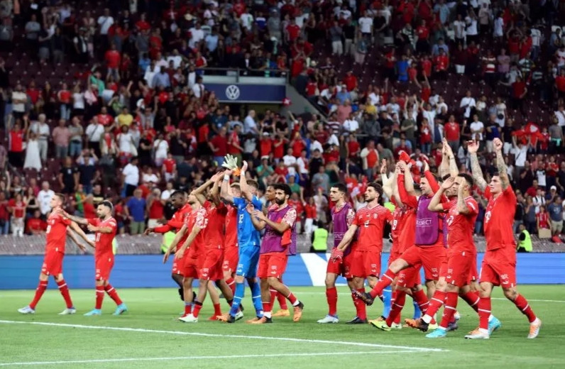 Swiss Raih kemenangan Pertama Seusai Bekuk Portugal 1-0