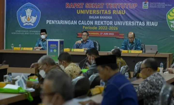 UNRI Sudah Pilih Tiga Calon Rektor