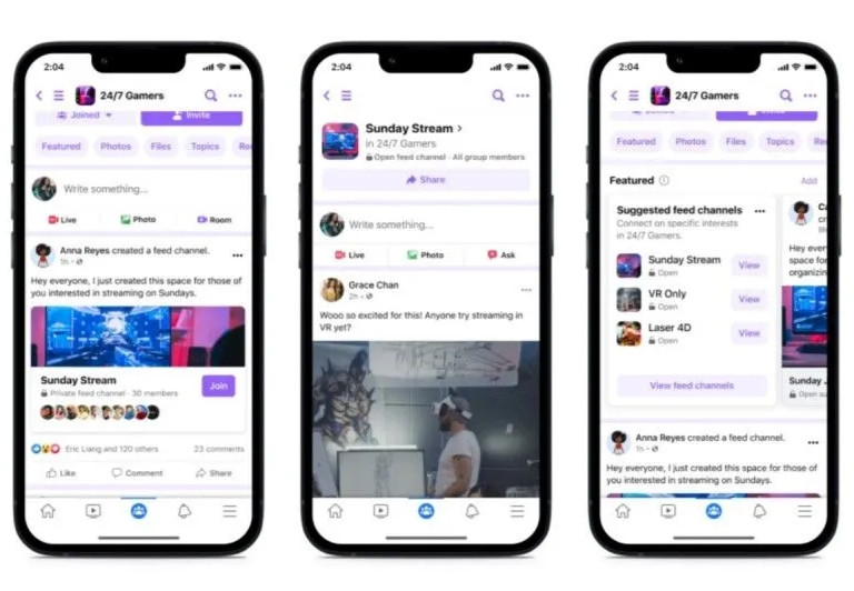 Fitur Baru Di Grup Facebook, Bisa Buat Kanal Obrolan Baru