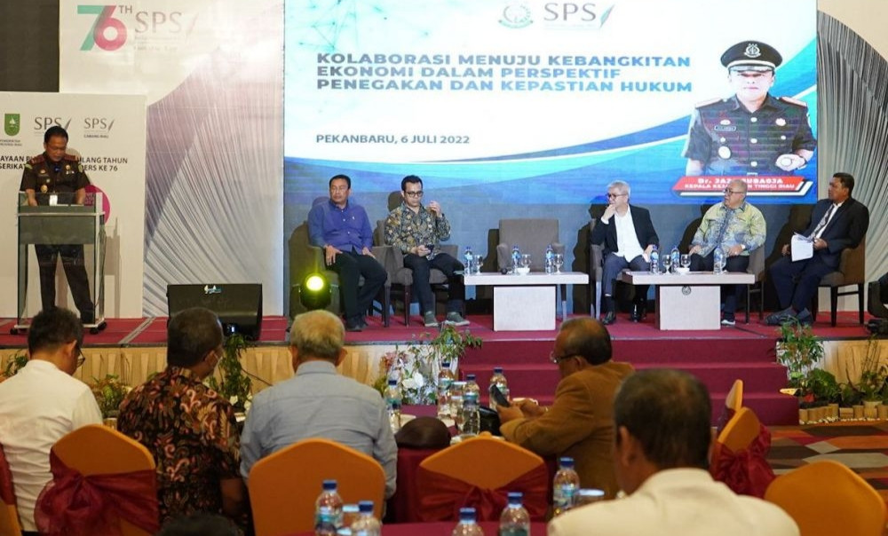 Puncak HUT Ke-76 Serikat Perusahaan Pers, Ketua SPS Hasil Kolaborasi Dengan Pemprov Riau