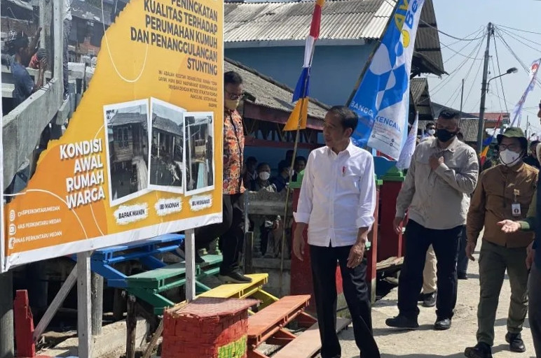 Presiden Tepati Janji Perbaiki Sanitasi Keluarga Stunting