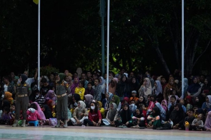 Meriah, Ribuan Masyarakat Hadiri Pembukaan MTQ XL Tingkat Provinsi Riau Di Rohil