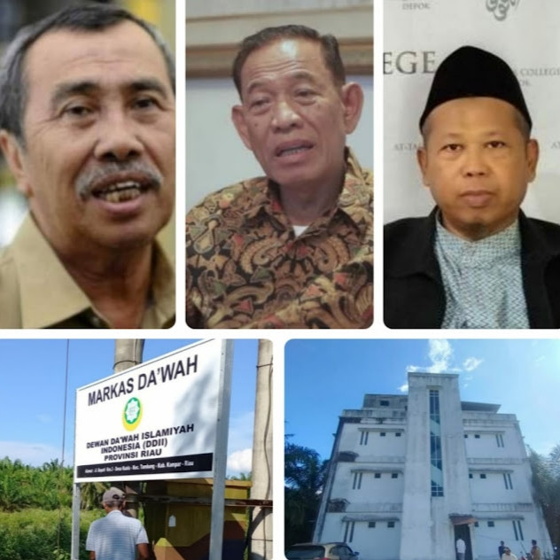 Gubri Syamsuar Resmikan Markaz Dakwah DDII di Desa Kualu Kampar