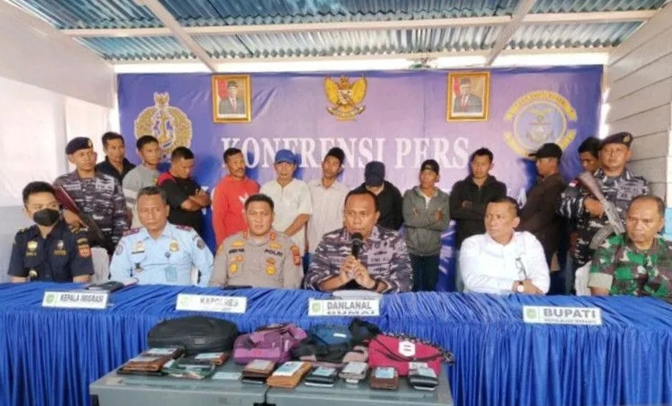 TNI AL Gagalkan Penyeludupan Calon PMI Ilegal Ke Malaysia