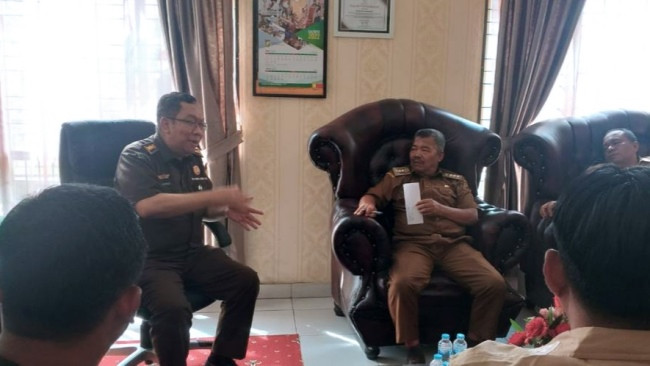Asintel Kejati Riau Narasumber Peningkatan Manajemen BUMDes Kampar Kiri