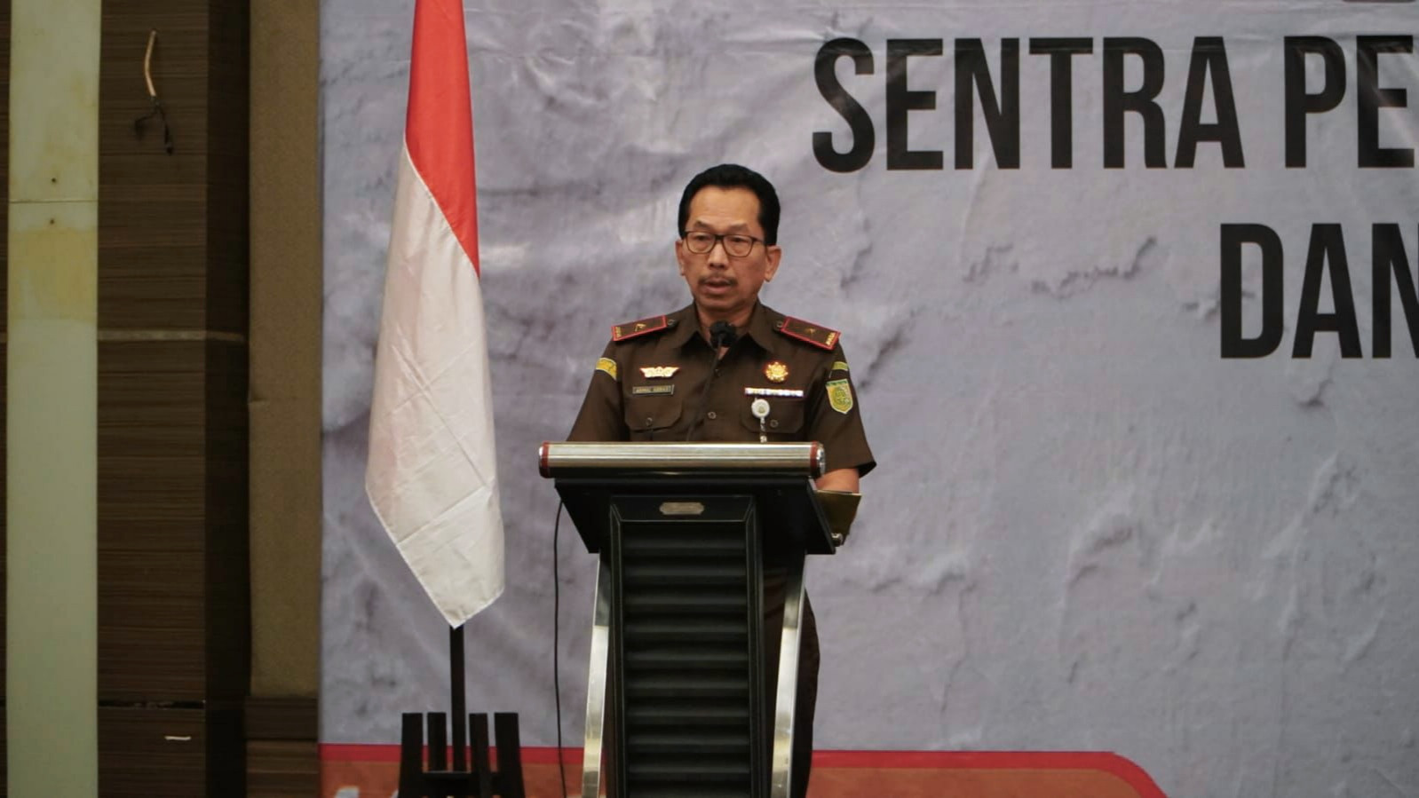 Wakajati Riau Hadiri Rapat Koordinasi Sentra Gakkumdu
