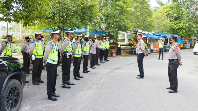 Polres Rohul Gelar Operasi Keselamatan Lancang Kuning