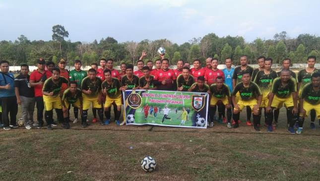 Tim PWI Pelalawan Bungkam Pemcam Pangkalan Kuras