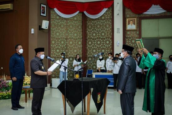 Bupati Kampar Rotasi Sejumlah Pejabat Eselon II