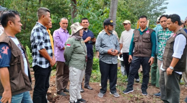 Direktur Pembiayaan Pertanian Datang ke Tumang 