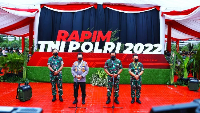 Soliditas dan Sinergitas TNI-Polri Modal Kawal Kebijakan Nasional
