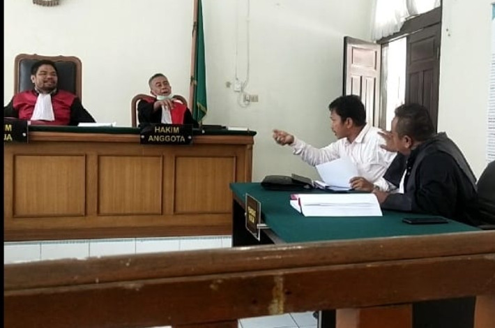 Dinilai Tidak Patuh Dalam Sidang, Berikut Hak Jawab Dari Terdakwa Ansori 