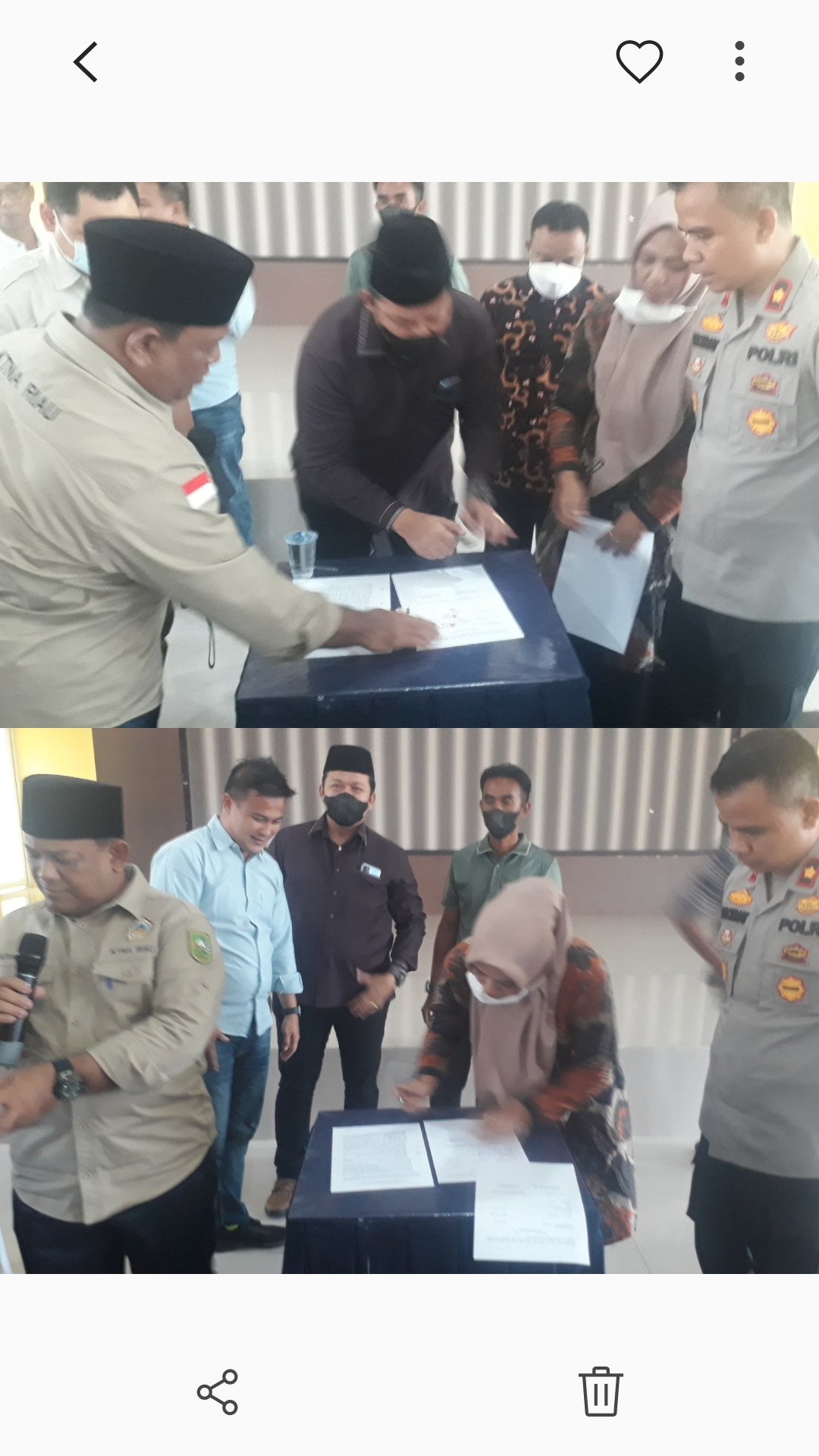 Ini Lah Hasil Mediasi Forkopimda Penyelesaian Koperasi Desa Terantang 