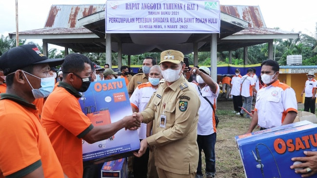 Wabup Rohul Minta PPSKS Bina Petani Kelapa Sawit