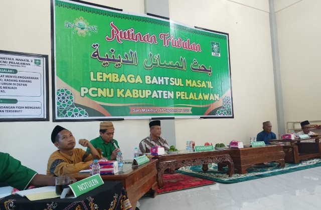 LBM PCNU Pelalawan Taja Bahtsul Masail Ke 2