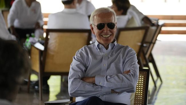 Biden Guyon Semangati Timnas AS di Piala Dunia: Coach, Saya Siap Mai