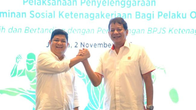 Kolaborasi BPJS Ketenagakerjaan dan KONI Lindungi Ekosistem Olahraga