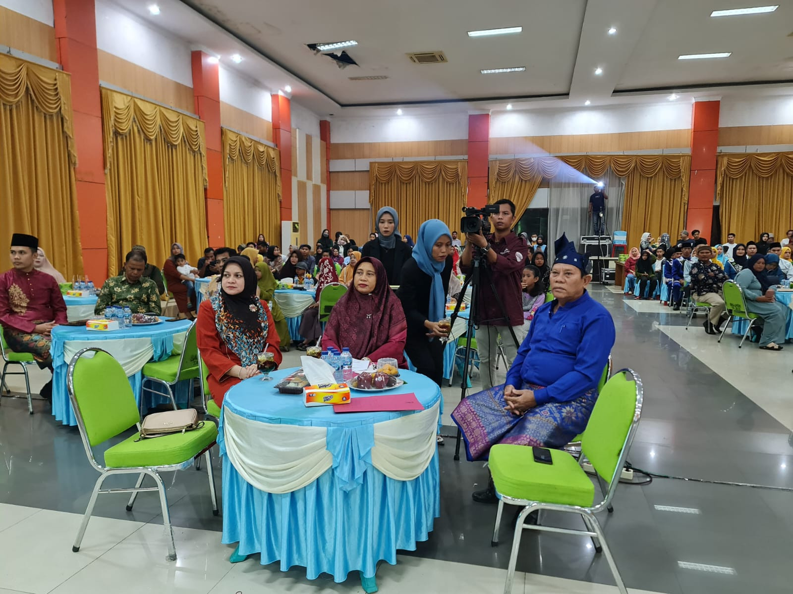 Grand Final Bujang Dara, Kadisporapar Inhu Atan SP Sampaikan Laporan Kegiatan