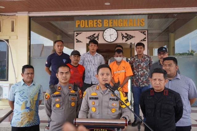 Tahanan Lapas Kelas II A Bengkalis  Kabur Akhirnya Berhasil diamankan
