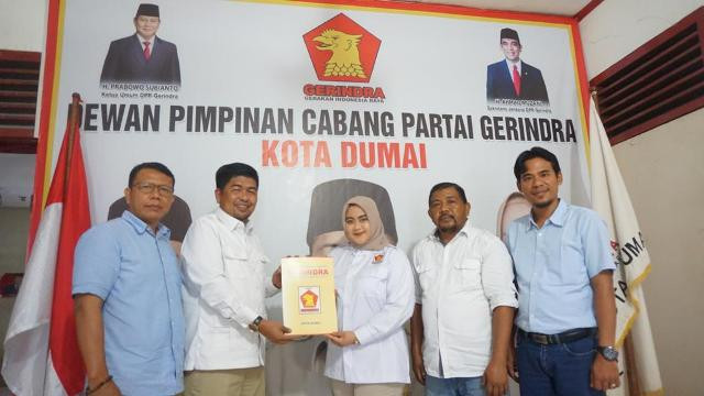 Fuja Kesuma Yube Resmi jadi Kader Gerindra