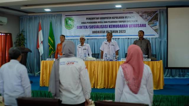 Pemkab Meranti Gelar Bimtek Kemudahan Berusaha Angkatan III
