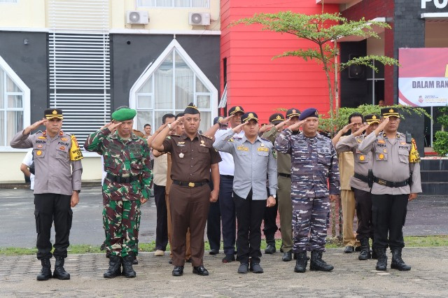Polres Kepulauan Meranti Gelar Apel Kesiapan Pengamanan Pemilu 2024