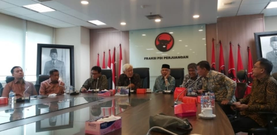 Fraksi PDIP DPR RI Terima Kunjungan Dewan Pers Membahas Tentang RUU KUHP