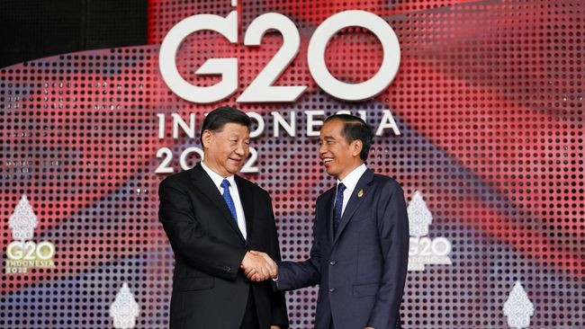  Temu Xi Jinping di G20, Jokowi Tegaskan RI Dukung Reunifikasi China