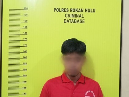 Seorang Pria Di Tambusai Rohul Diringkus Polisi