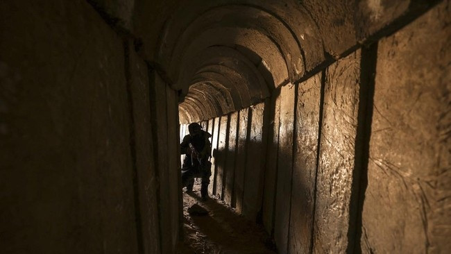 Seberapa Panjang Jaringan Terowongan Metro Gaza Buatan Hamas?