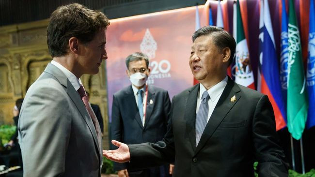  Xi Marah ke Trudeau, China Sebut Relasi Bilateral di Tangan Kanada