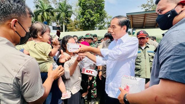 Jokowi Titik Terdampak Gempa Banyak Butuh Waktu Distribusi Bantuan